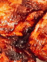 pork ribs with honey bbq sauce