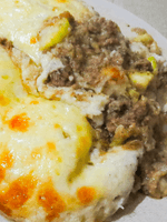 shepherd's pie with cauliflower topping