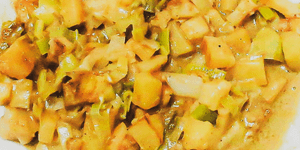 creamy parsnip and leek