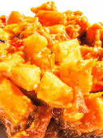 butternut squash and bell pepper curry