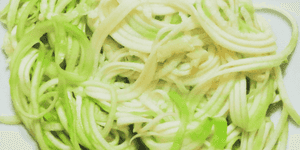 courgette noodles