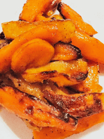 roasted autumn root vegetables