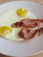 bacon and eggs