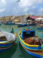 colourful tiles with numbers and math symbols