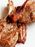 grilled lamb chops with allspice and rosemary