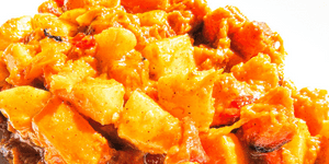butternut squash and bell pepper curry