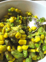 avocado sweetcorn salad