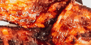 pork ribs with honey bbq sauce