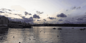 boats on the sea