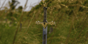 a sword