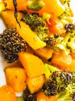 roasted broccoli and butternut squash
