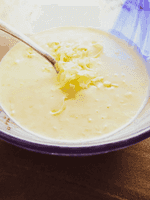 cheddar cheese and garlic mayonnaise