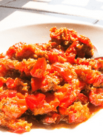 tomato and chilli pepper curry