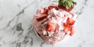 strawberry ice cream