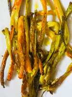 roasted spring onions