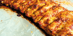 pork ribs with smoked paprika and thyme rub