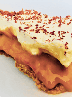 a slice of banoffee pie
