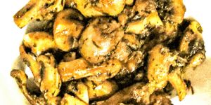 garlic butter mushrooms