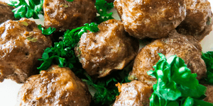roasted lamb meatballs